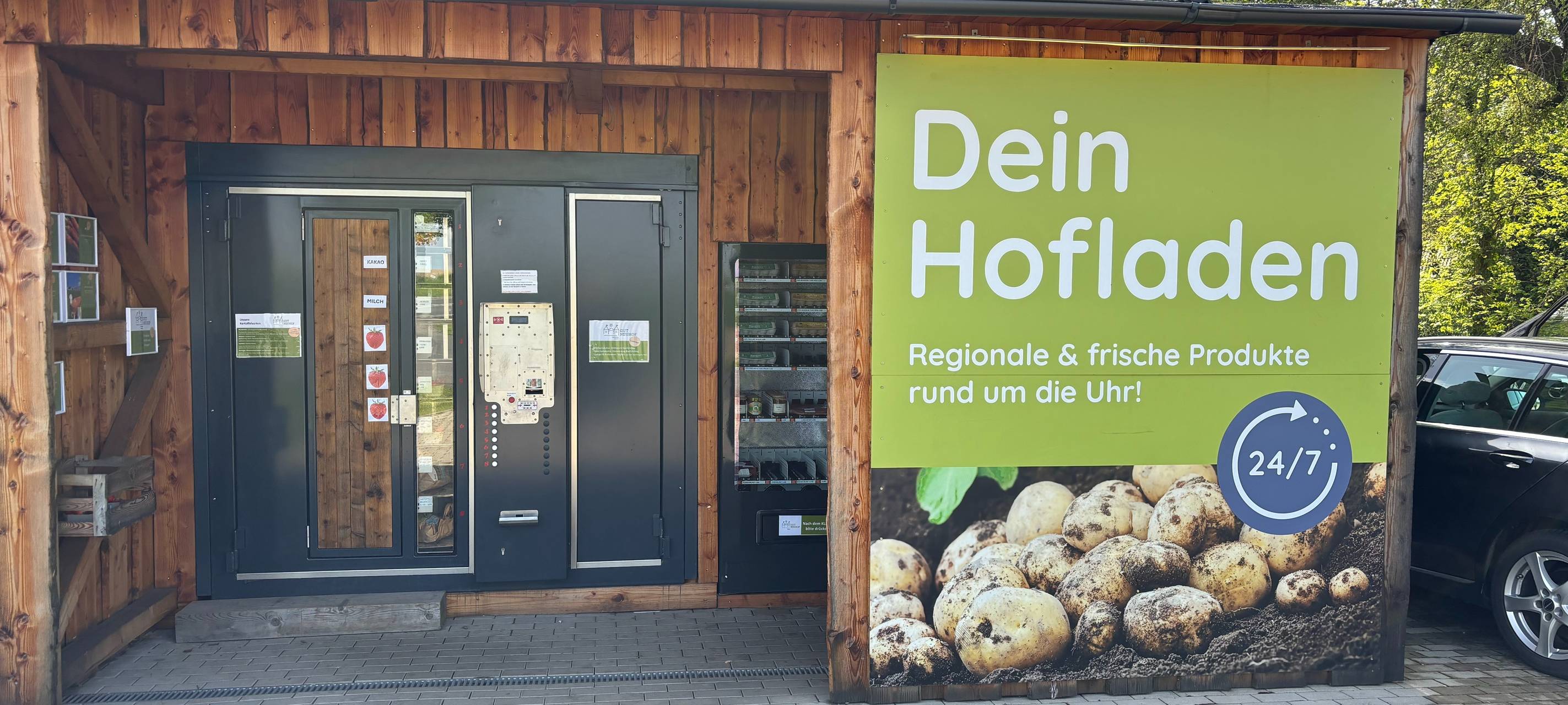 Bergheim: Frische Erdbeeren rund um die Uhr für zu Hause