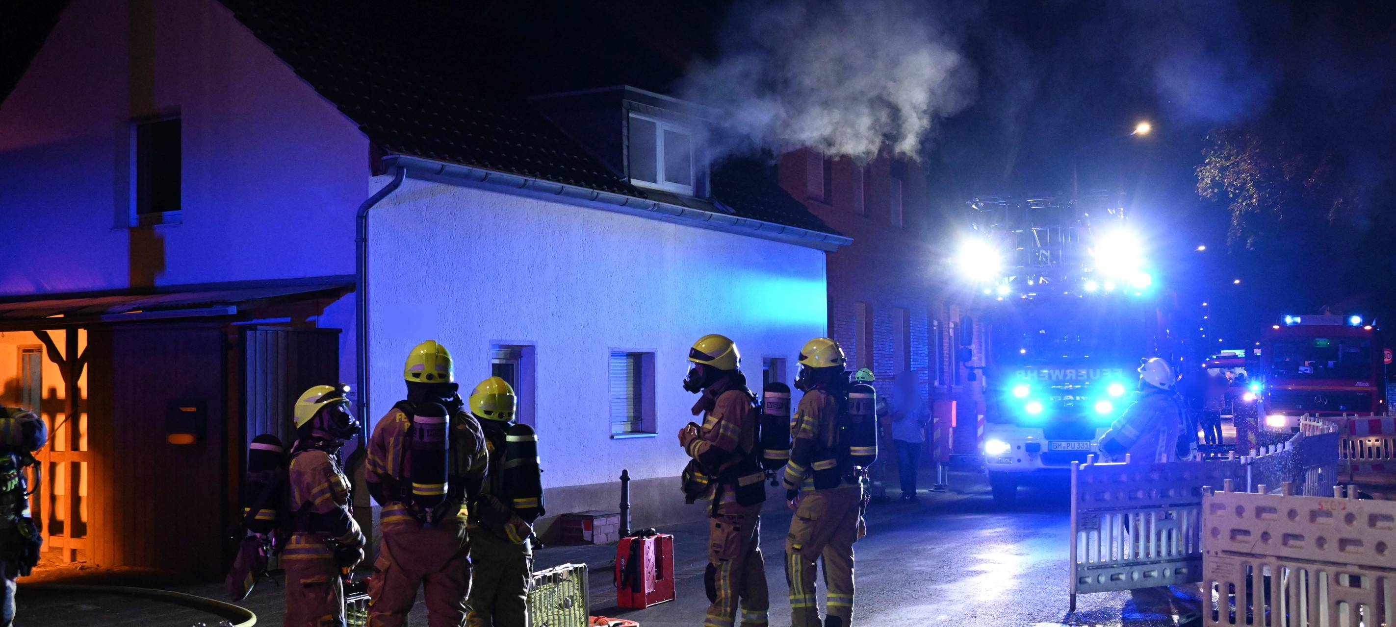 Pulheim: Feuerwehr rückte zu Brand in Dansweiler aus