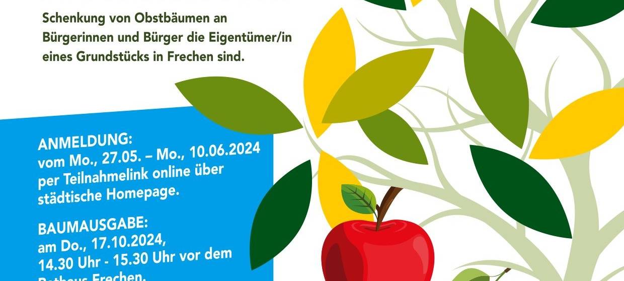 Frechen: Stadt verschenkt Obstbäume