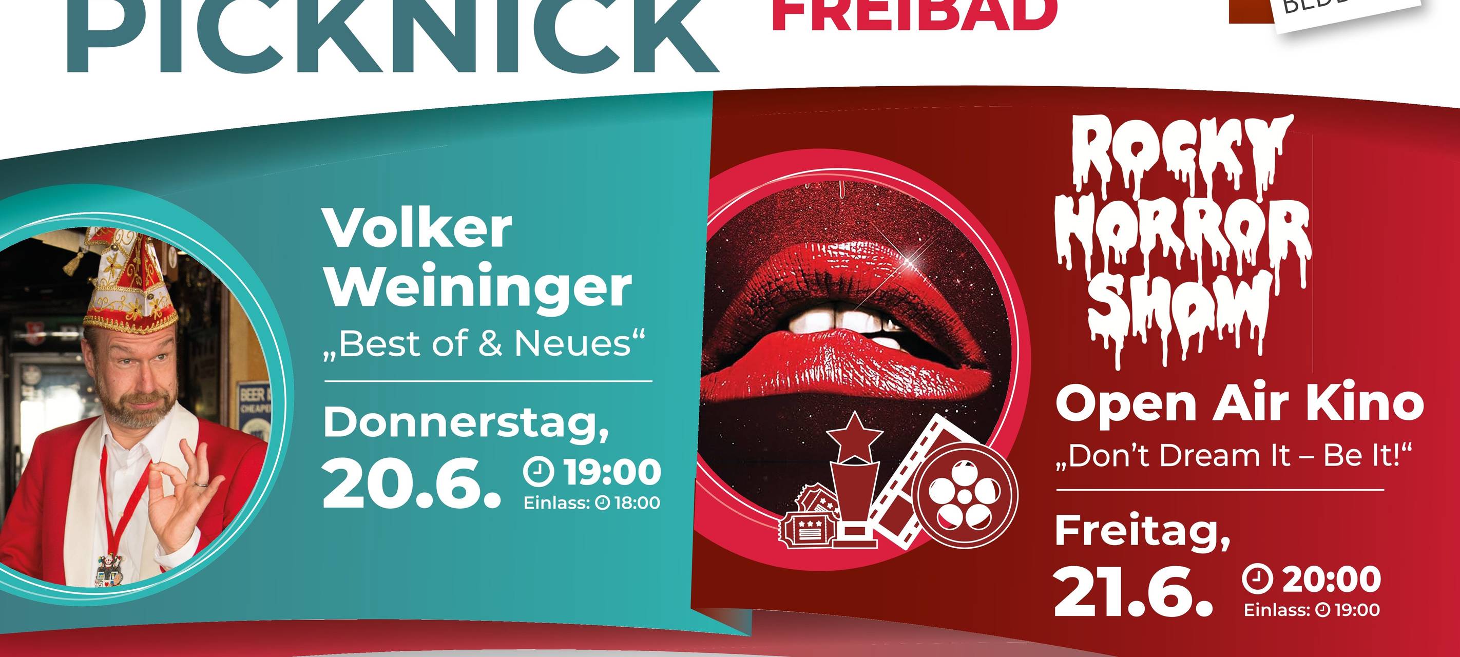 Bedburg: Kulturpicknick im Freibad