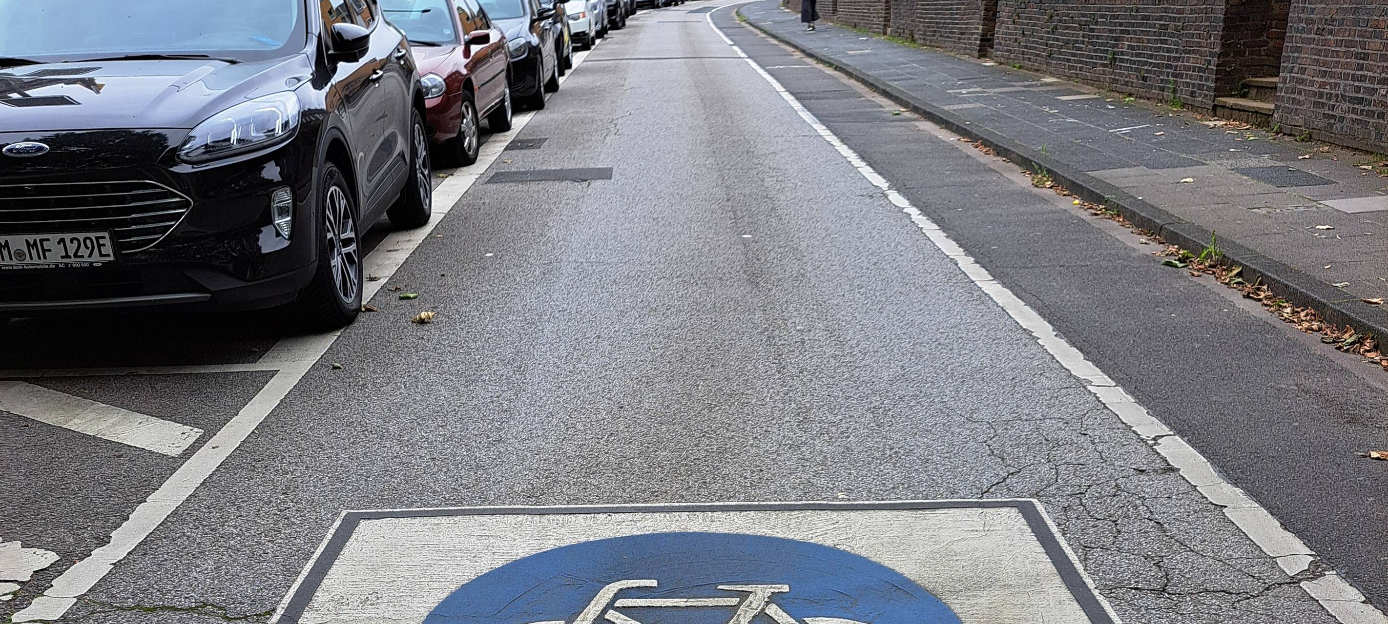 Fahrradzone in Frechen ist gescheitert