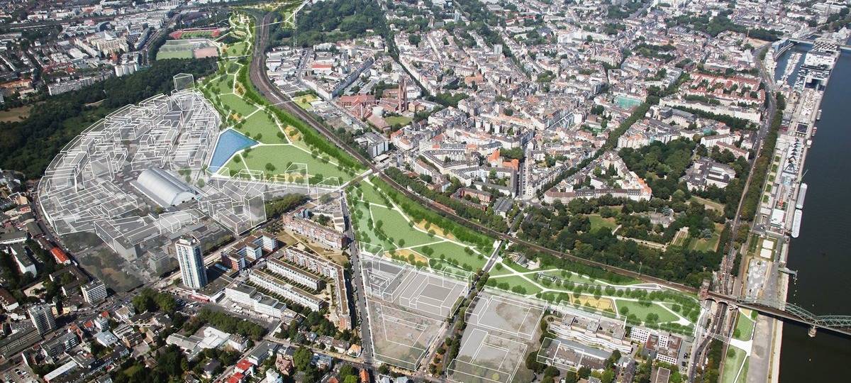 Köln: Der Grüngürtel bekommt vorübergehend eine Sportpark