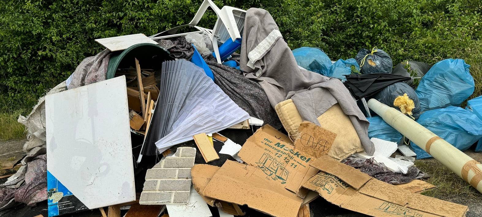 Pulheim: Wieder illegal Müll entsorgt