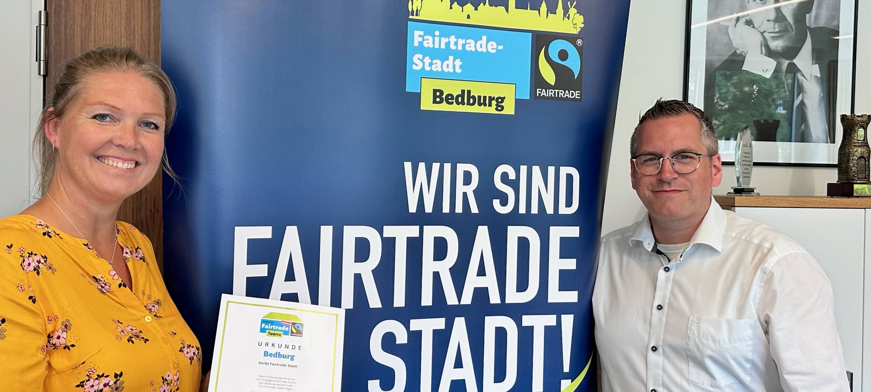 Bedburg: Erneute Auszeichnung zur Fairtrade-Stadt