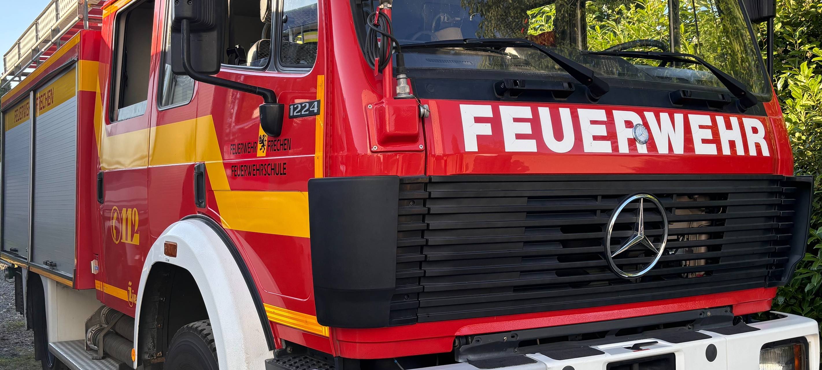Bergheim: Zimmerbrand auf Kölner Straße