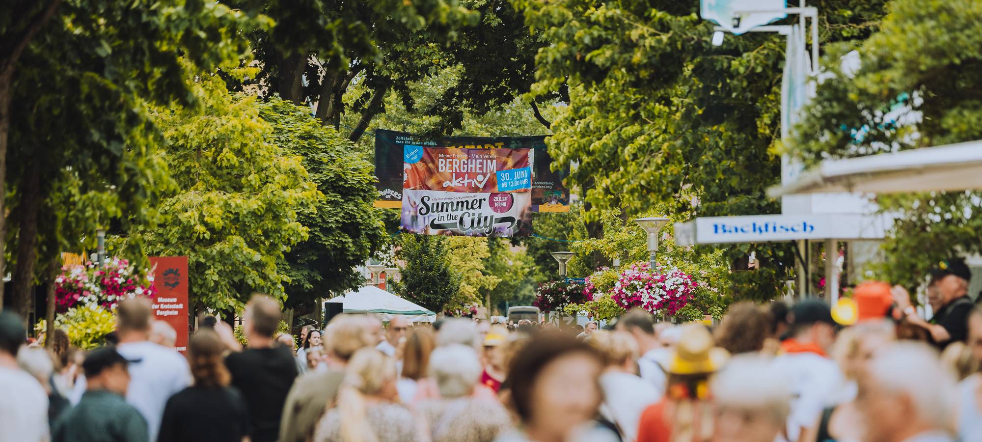 Bergheim: "Summer in the City" in der Innenstadt