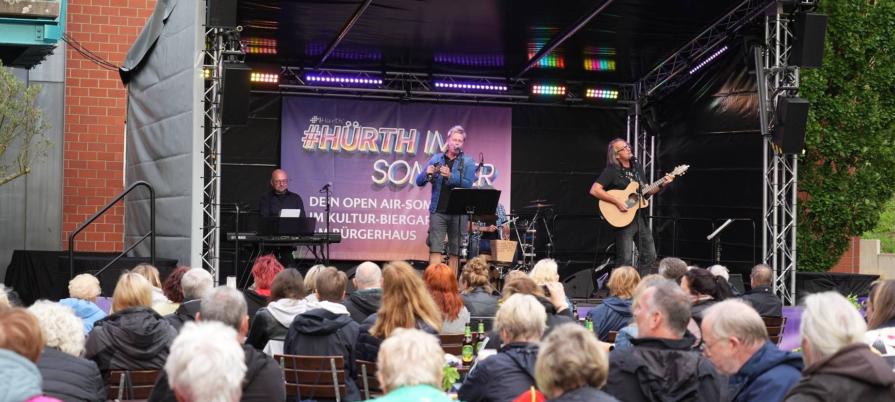 Hürth: Programm für Kulturbiergarten steht