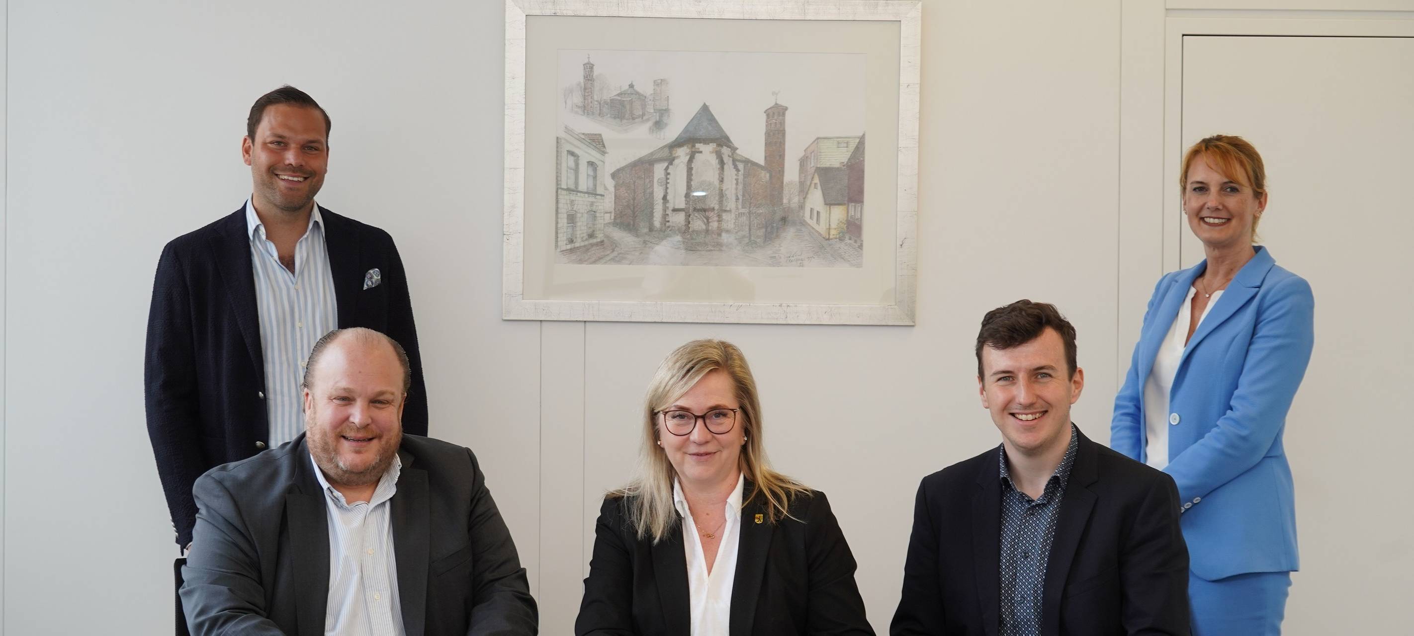 Frechen: Planungsvereinbarungen für Rhenania-Quartier unterschrieben
