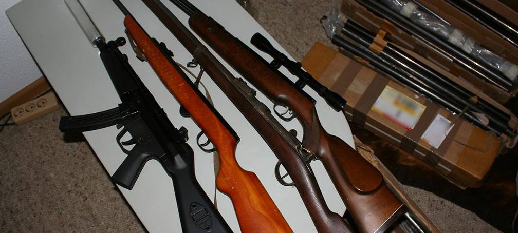 Waffenarsenal entdeckt