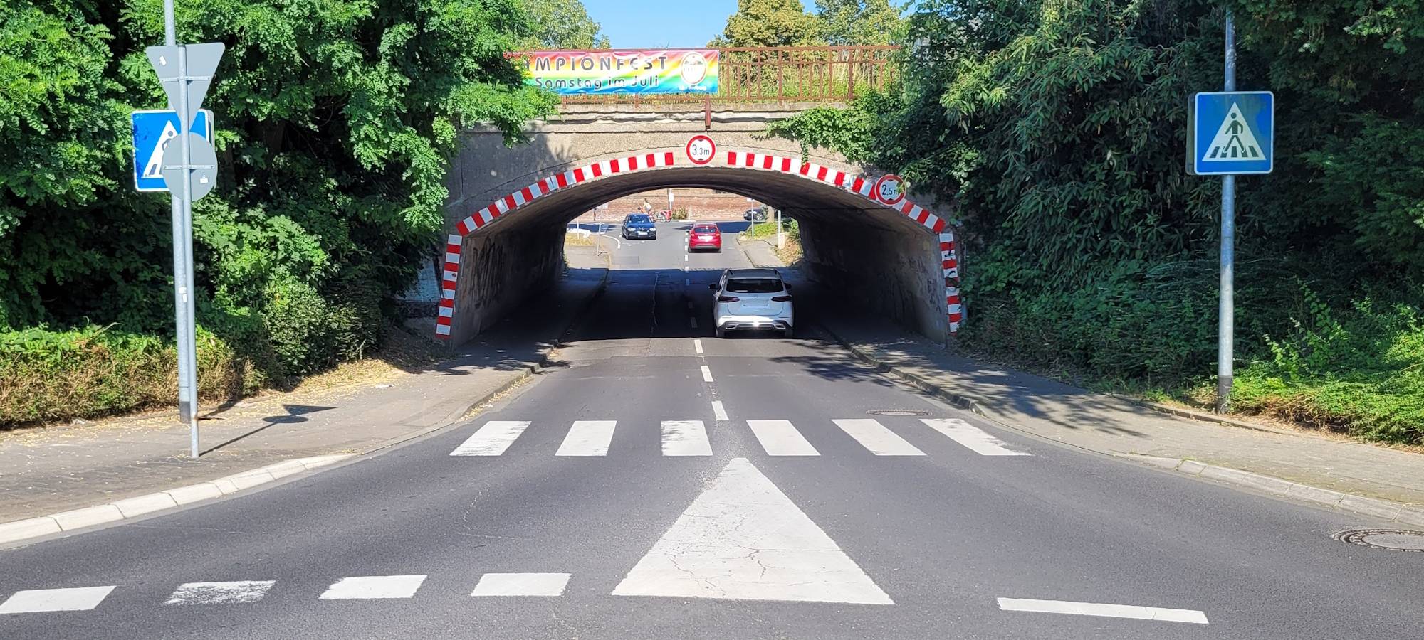 Bedburg: Vollsperrung der Bahnunterführung in Kirdorf