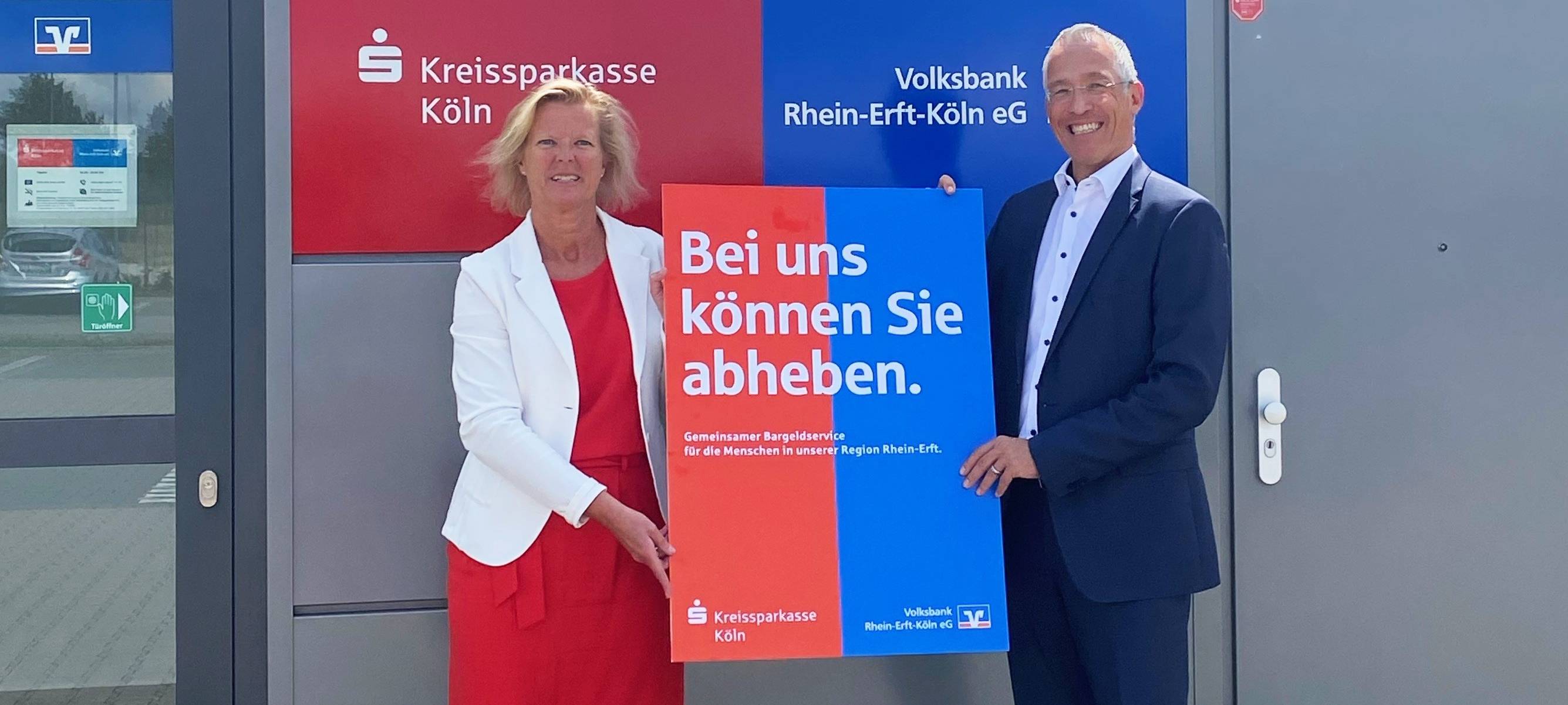 Erftstadt: Gemeinsamer Geldautomat in Köttingen
