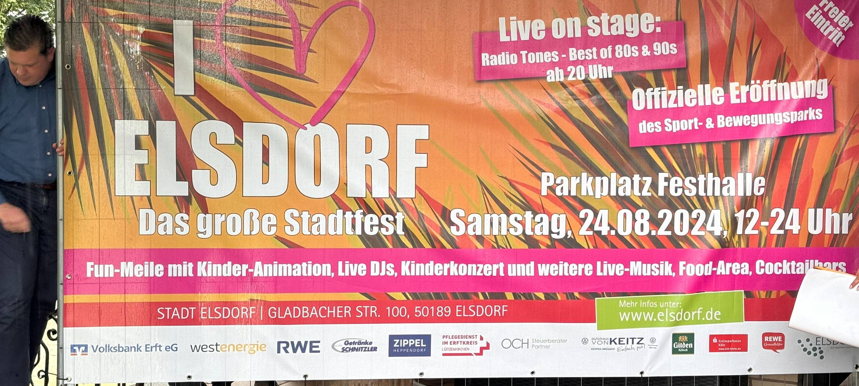 Elsdorf: Großes Stadtfest im August