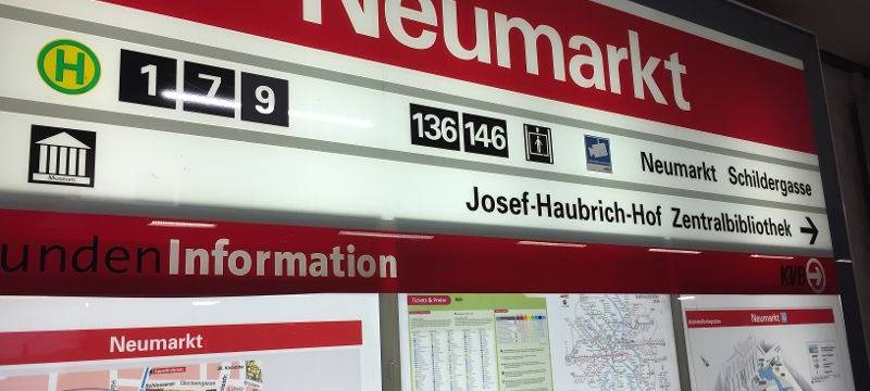 Köln: Wegen Bauarbeiten lange Zeit keine Bahn am Neumarkt