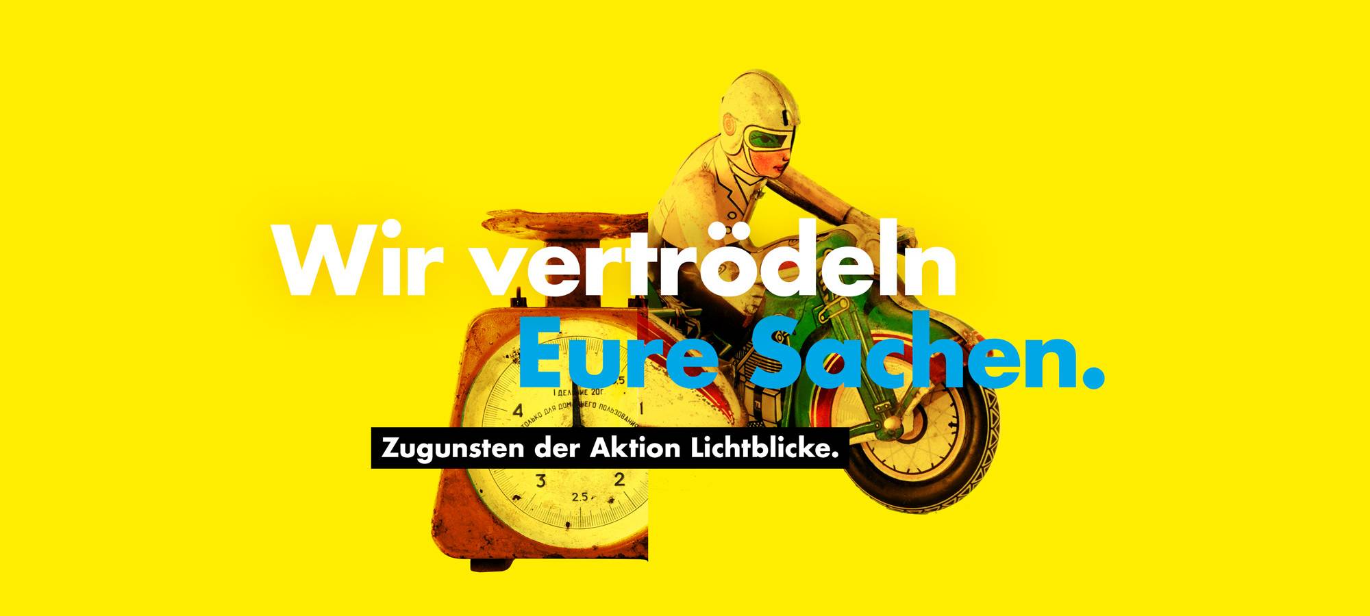 Trödeln für Lichtblicke