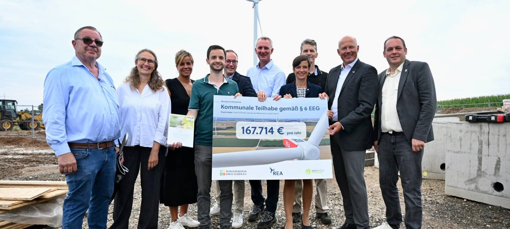 Bedburg/Erftstadt/Wesseling: Erfolgreiche Klima-Projekte
