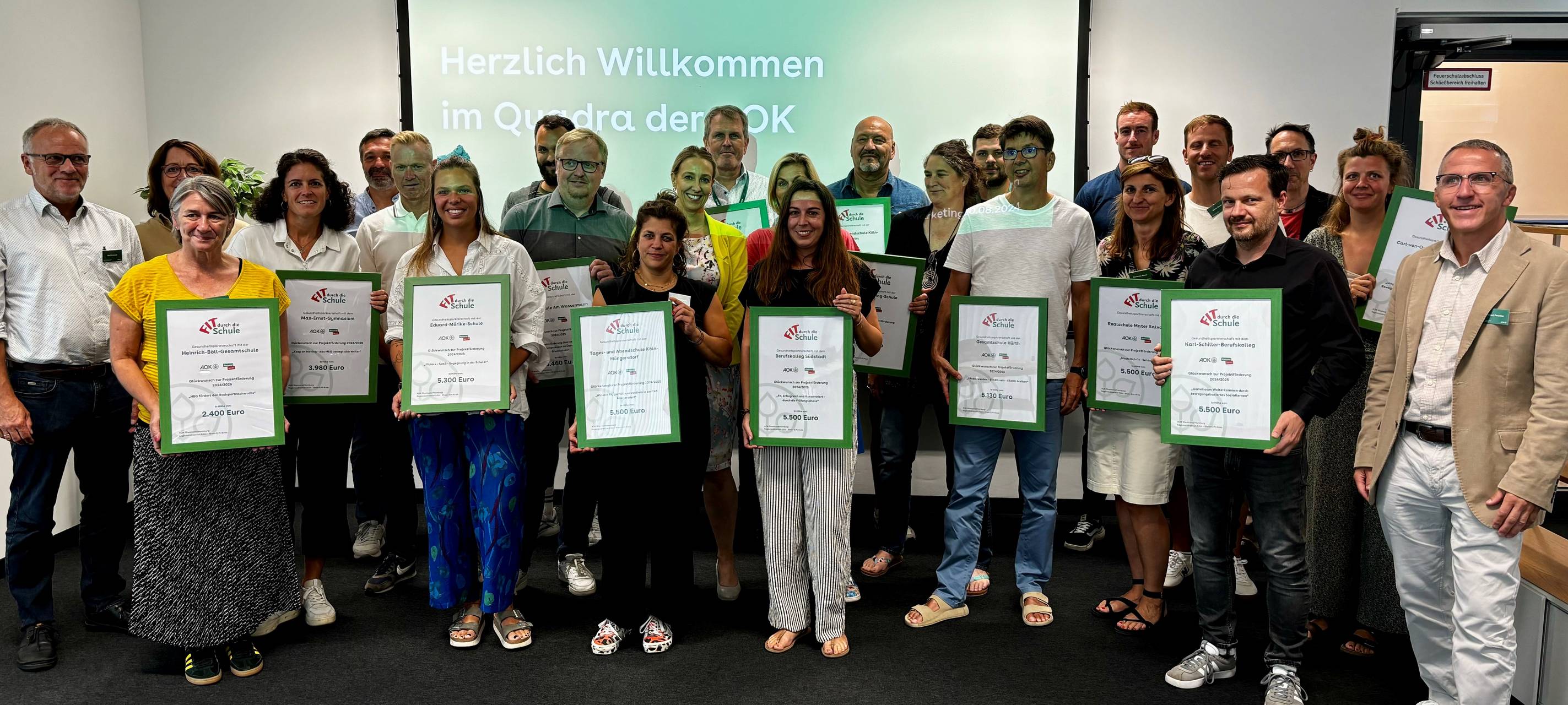 Acht Schulen im Rhein-Erft-Kreis starten Sportprojekt