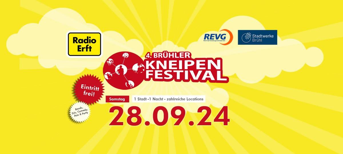 Brühler Kneipenfestival am Samstag