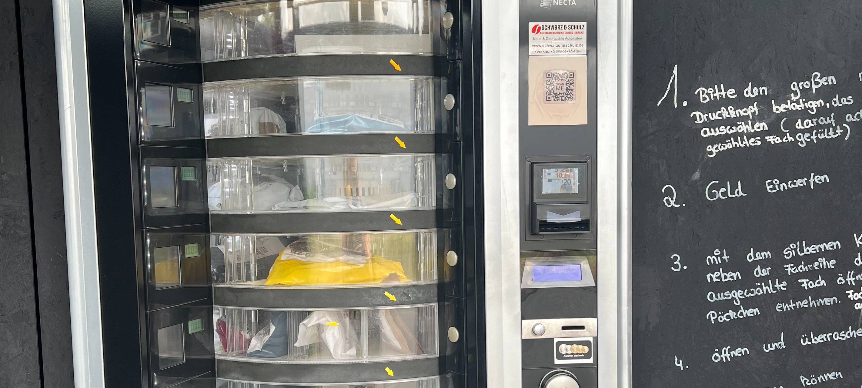 Überraschungspakete aus Retouren: Neuer Automat in Kerpen
