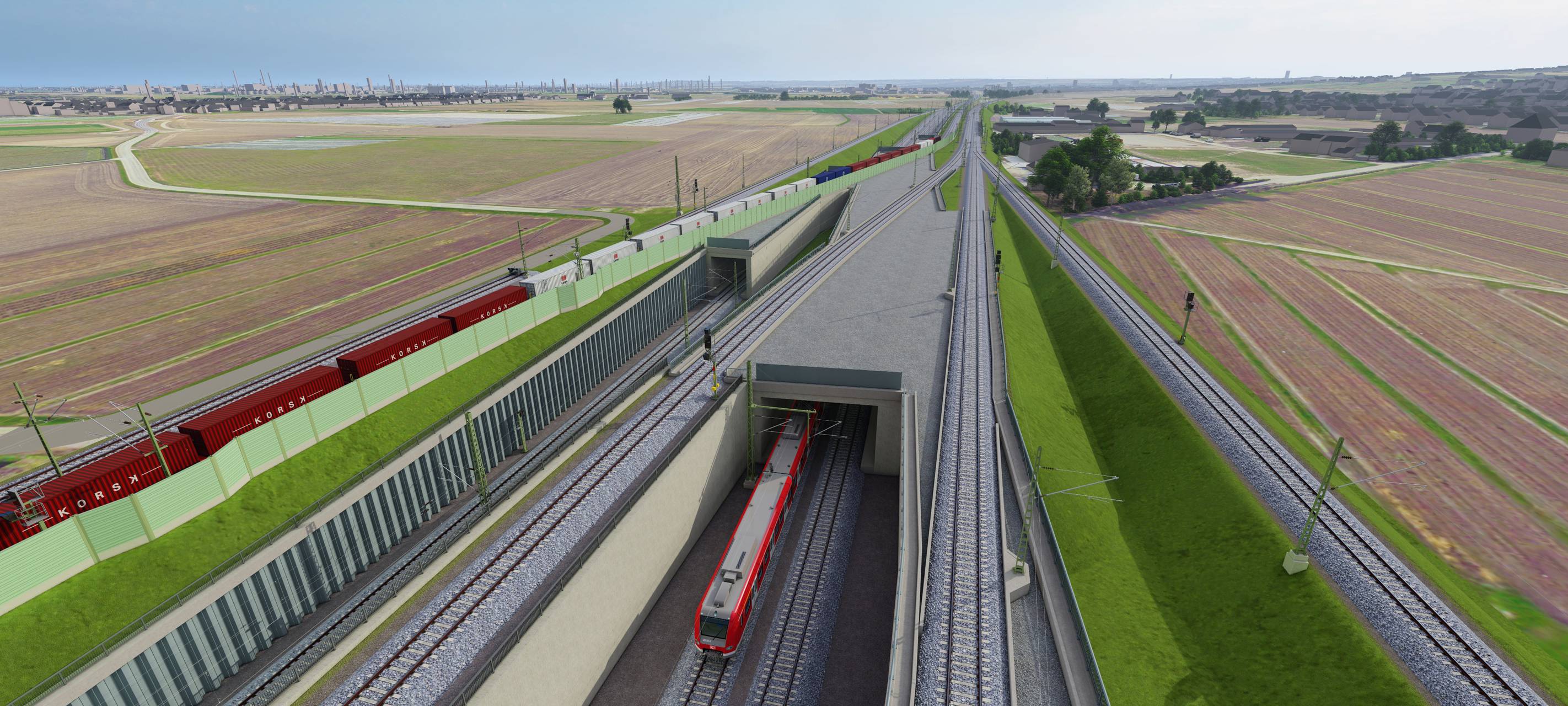 Neue S-Bahn und neue Haltestelle in Hürth