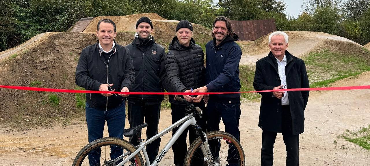 Neuer Bikepark in Pulheim: Drei Rundstrecken für alle Levels