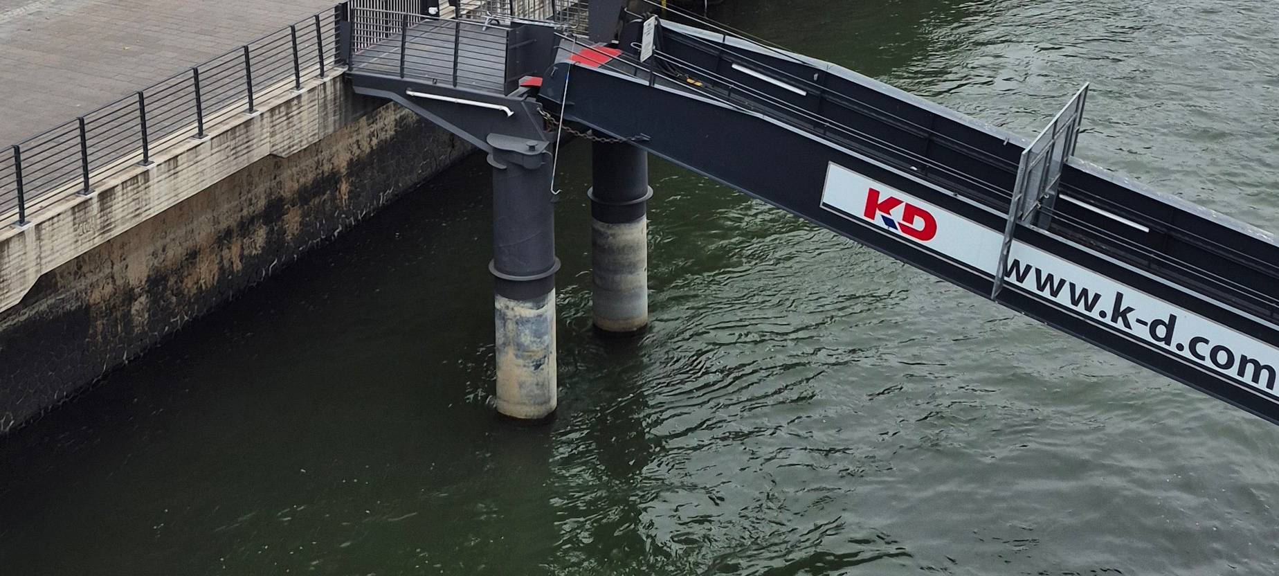Die neue Kragplatte aus der Luft
