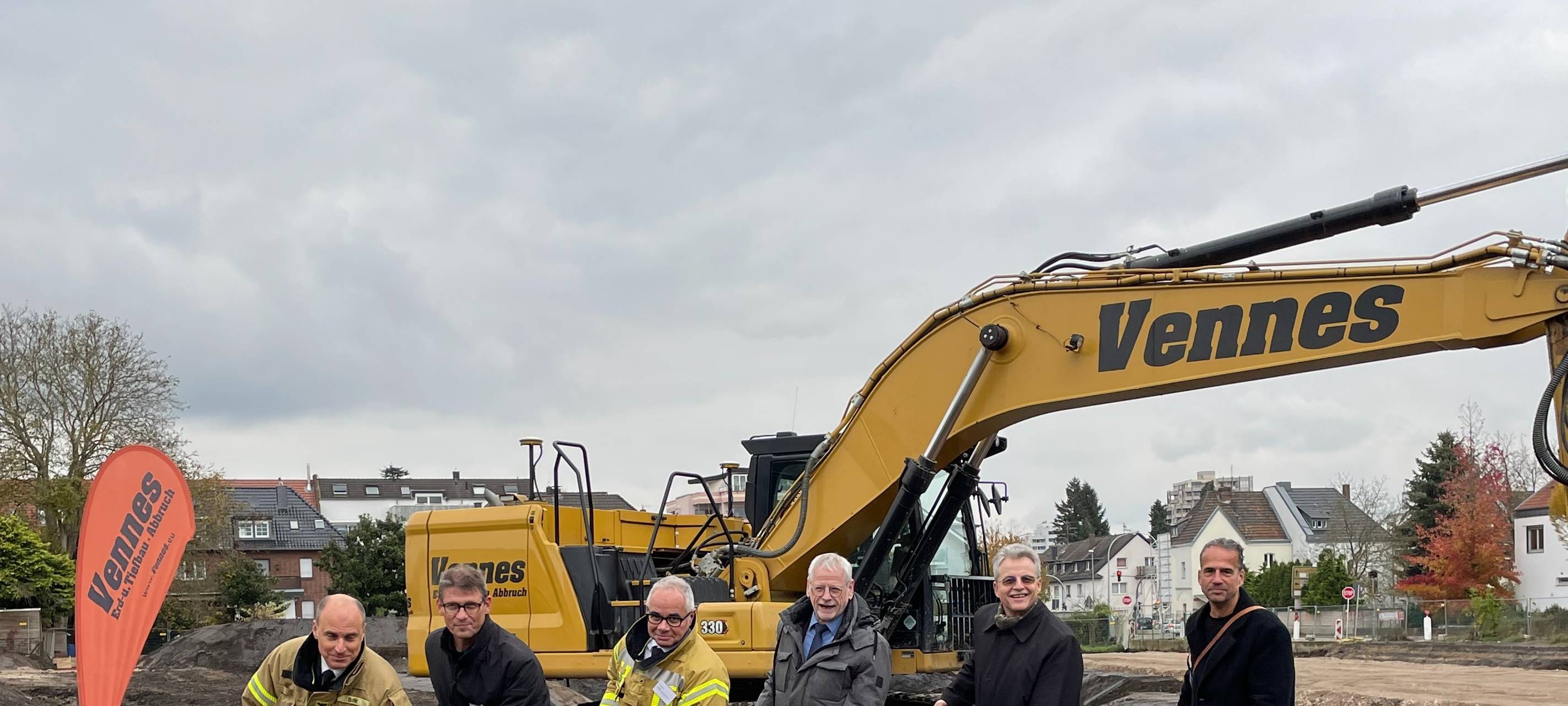 Bauarbeiten für neue Feuerwache in Brühl starten
