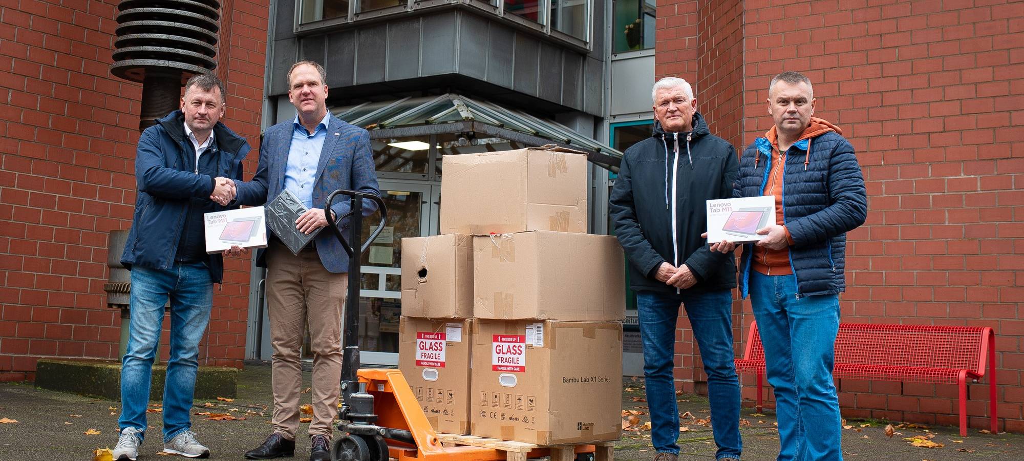 Hürth unterstützt ukrainische Partnerstadt mit Hilfsgütern