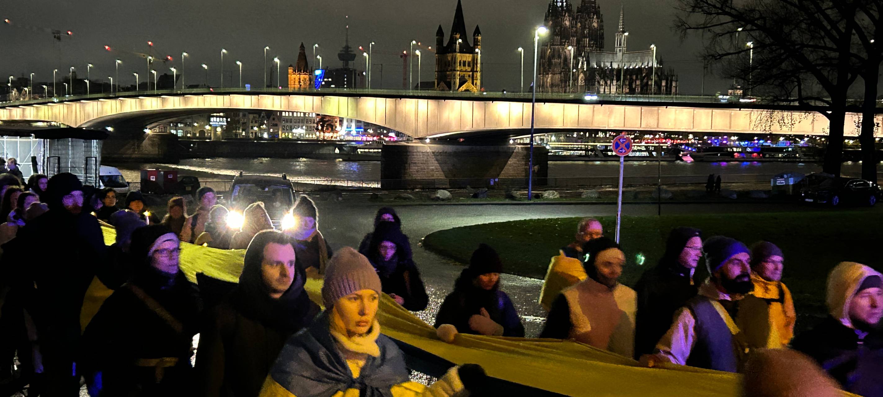 Protest gegen den Krieg in der Ukraine