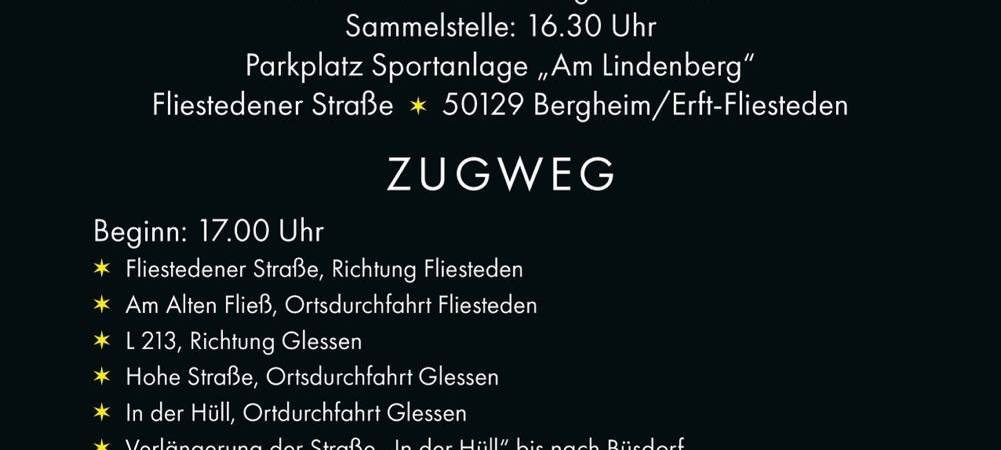 Bergheim: Wieder bunte Lichterfahrt der Traktoren