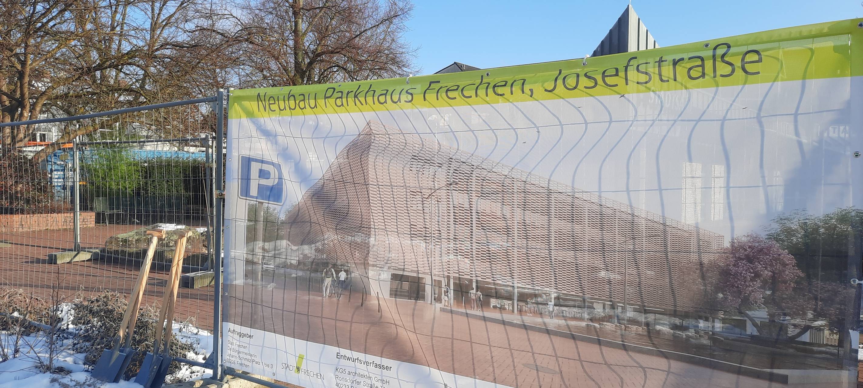 Neues Parkhaus in Frechen: Fertigstellung 2026 geplant