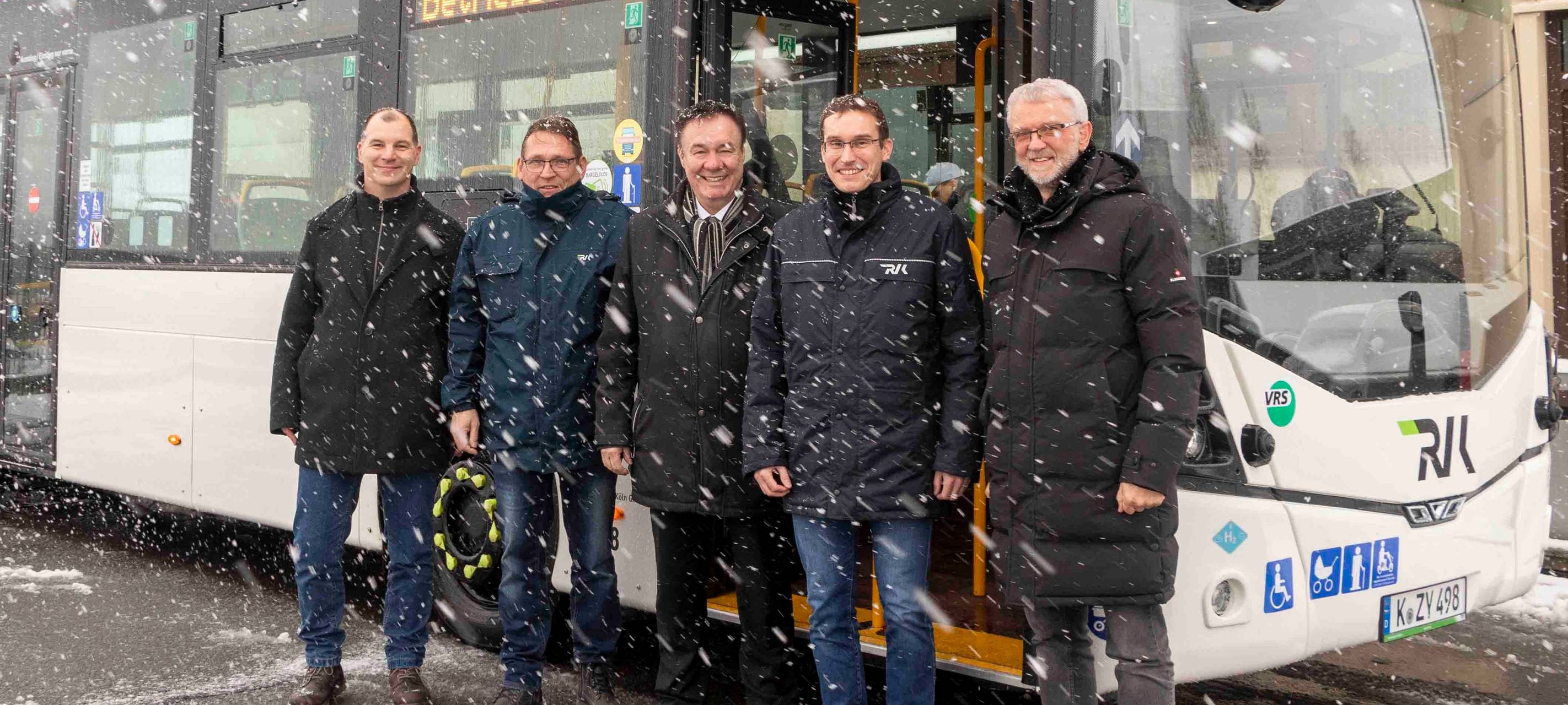 Neue Wasserstoffbusse für Hürth