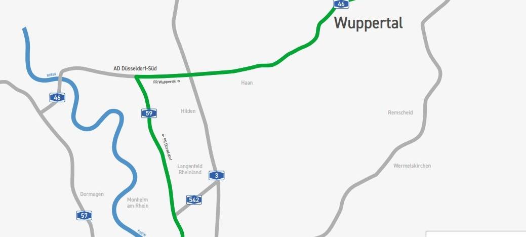 A1 bei Leverkusen gesperrt: am Wochenende drohen Staus