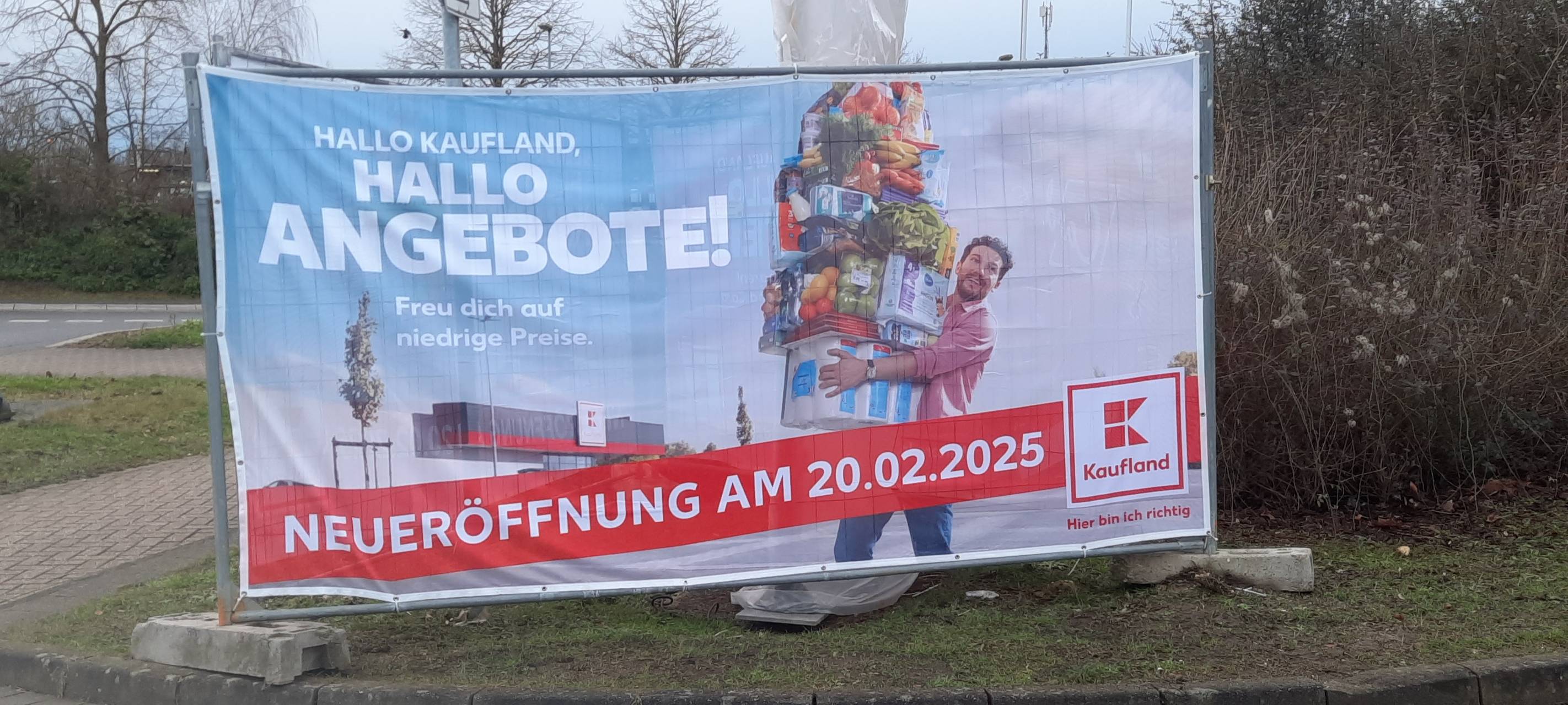Kaufland ersetzt am 20. Februar Globus in Bedburg