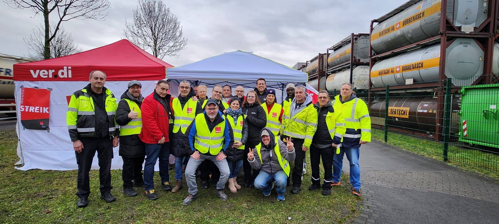 Post-Warnstreiks treffen Paketzentrum in Köln