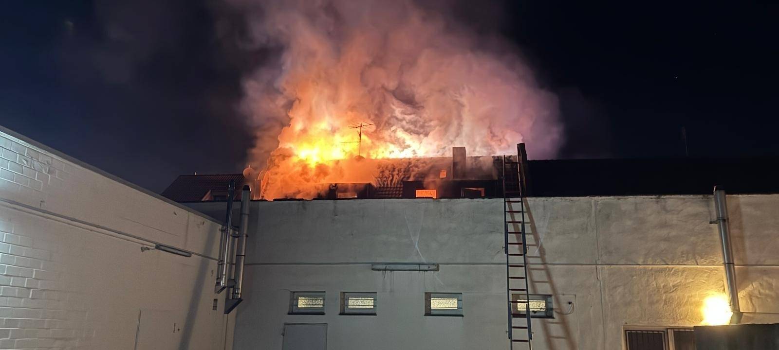 Haus in Erftstadt nach Brand unbewohnbar