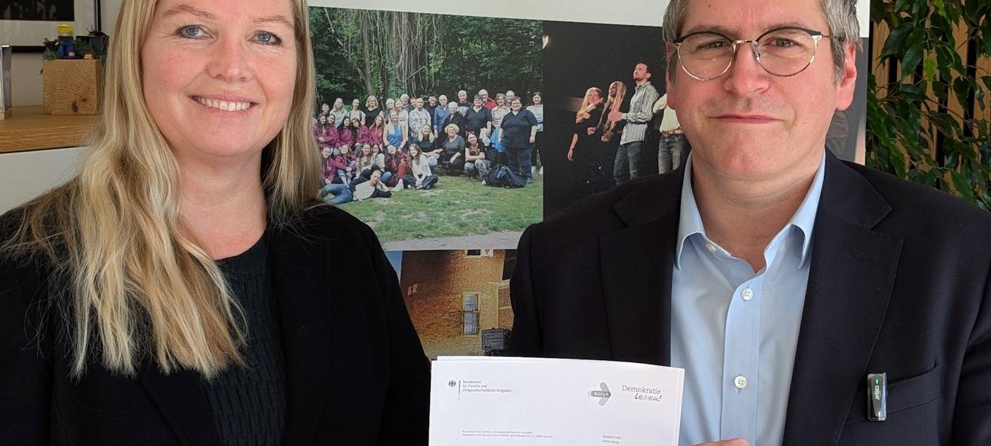 Bedburg erhält Förderzusage für Demokratie-Projekt bis 2032
