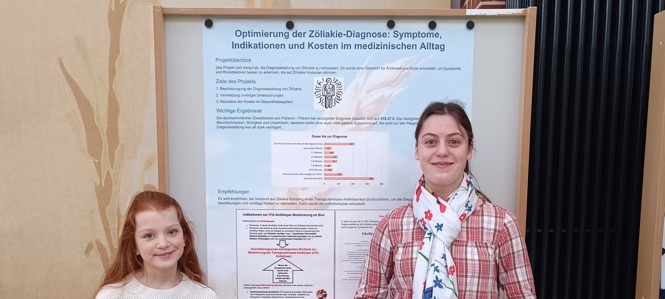 Hürther Schülerinnen forschen für schnellere Diagnose