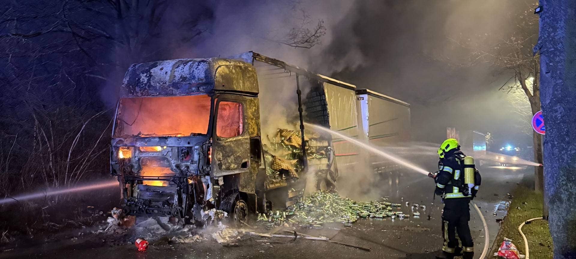 Großeinsatz der Feuerwehr in Bergheim