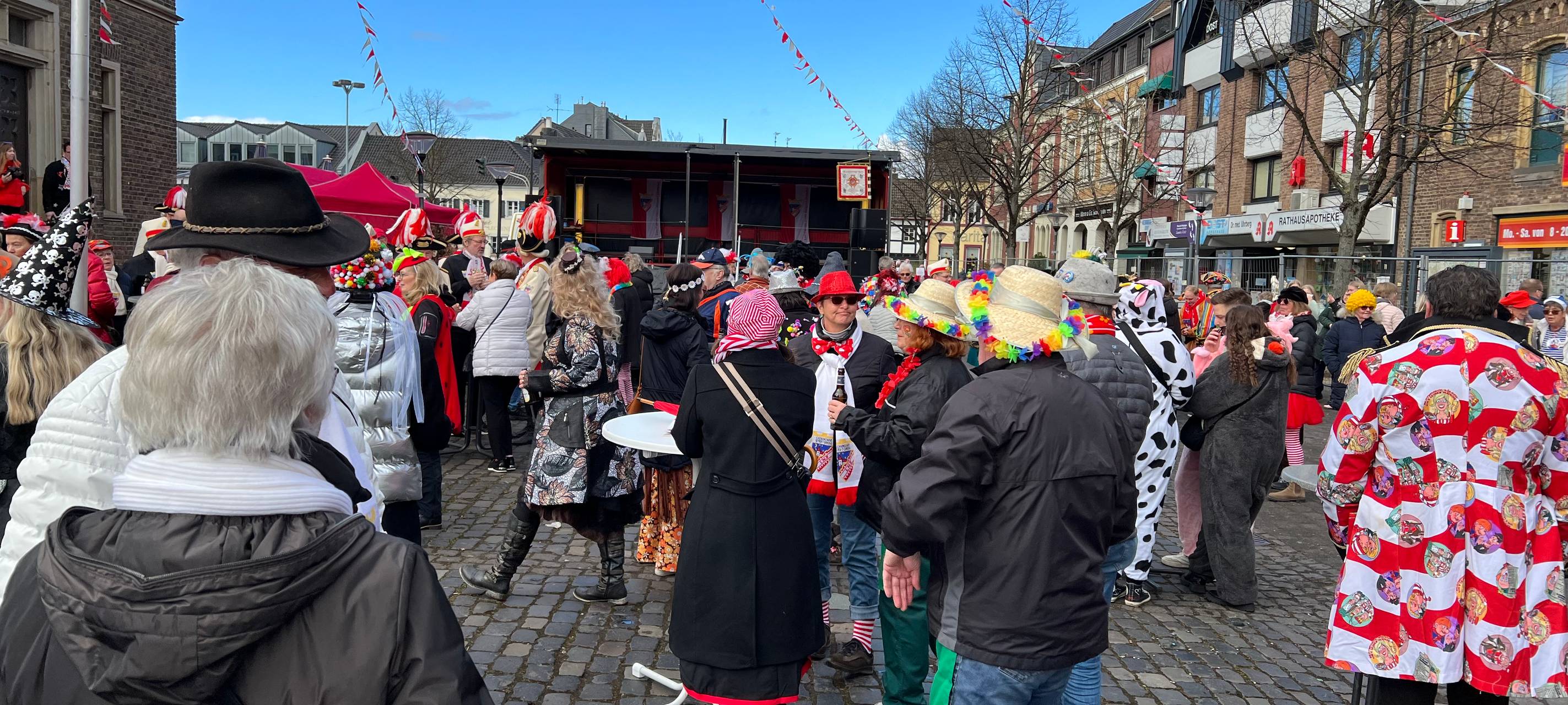 Die Bilder vom Marktplatz in Lechenich