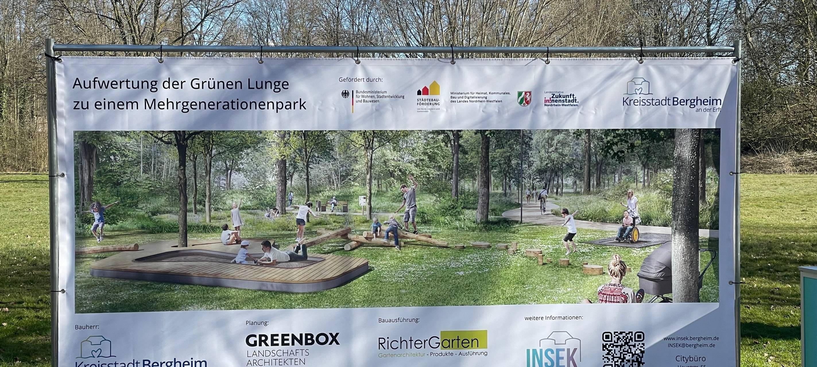 Bergheim: "Grüne Lunge" wird attraktiver