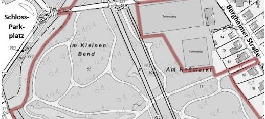 Bedburger Schlosspark geschlossen