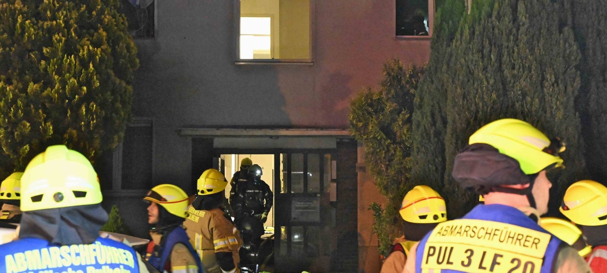 Großeinsatz der Feuerwehr Pulheim in Brauweiler