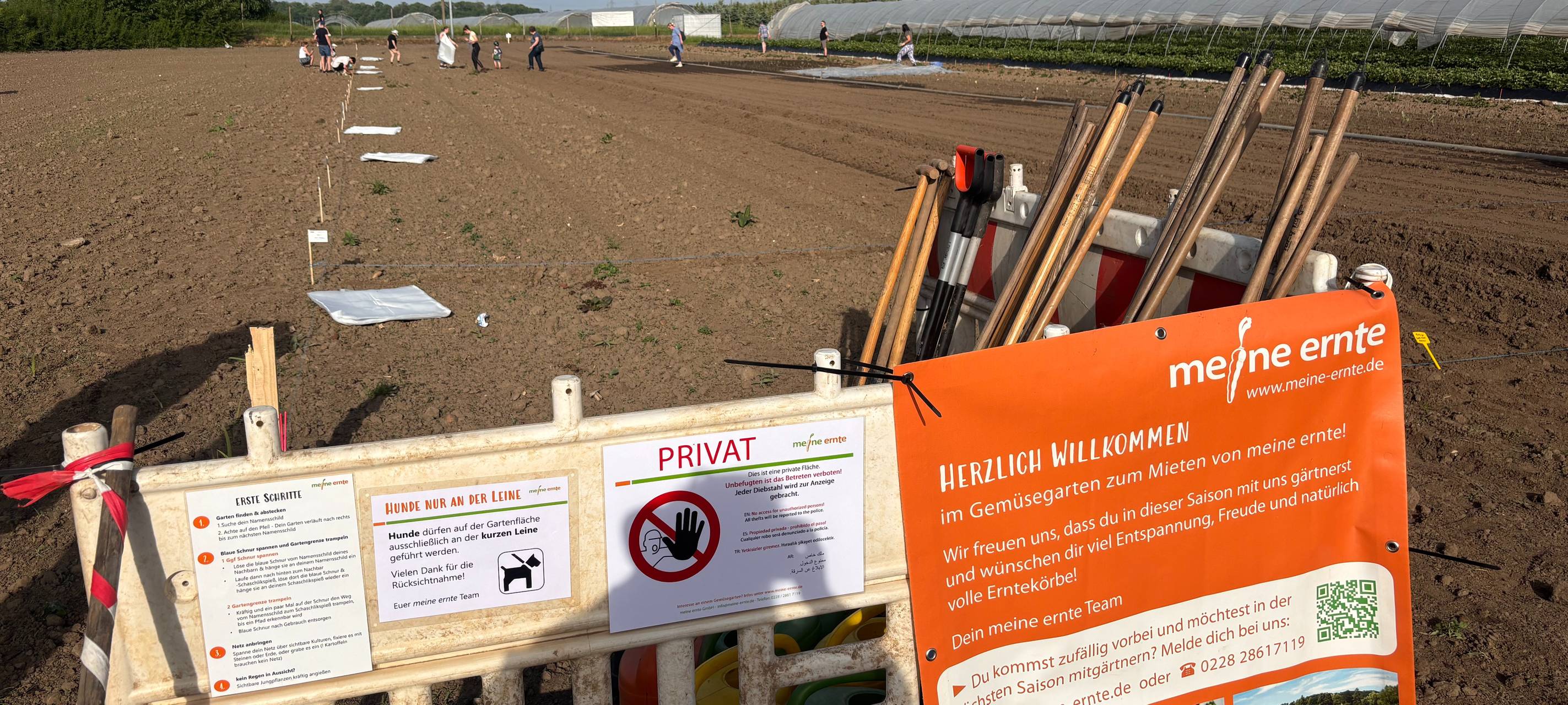 Brühl: Mietgartensaison gestartet