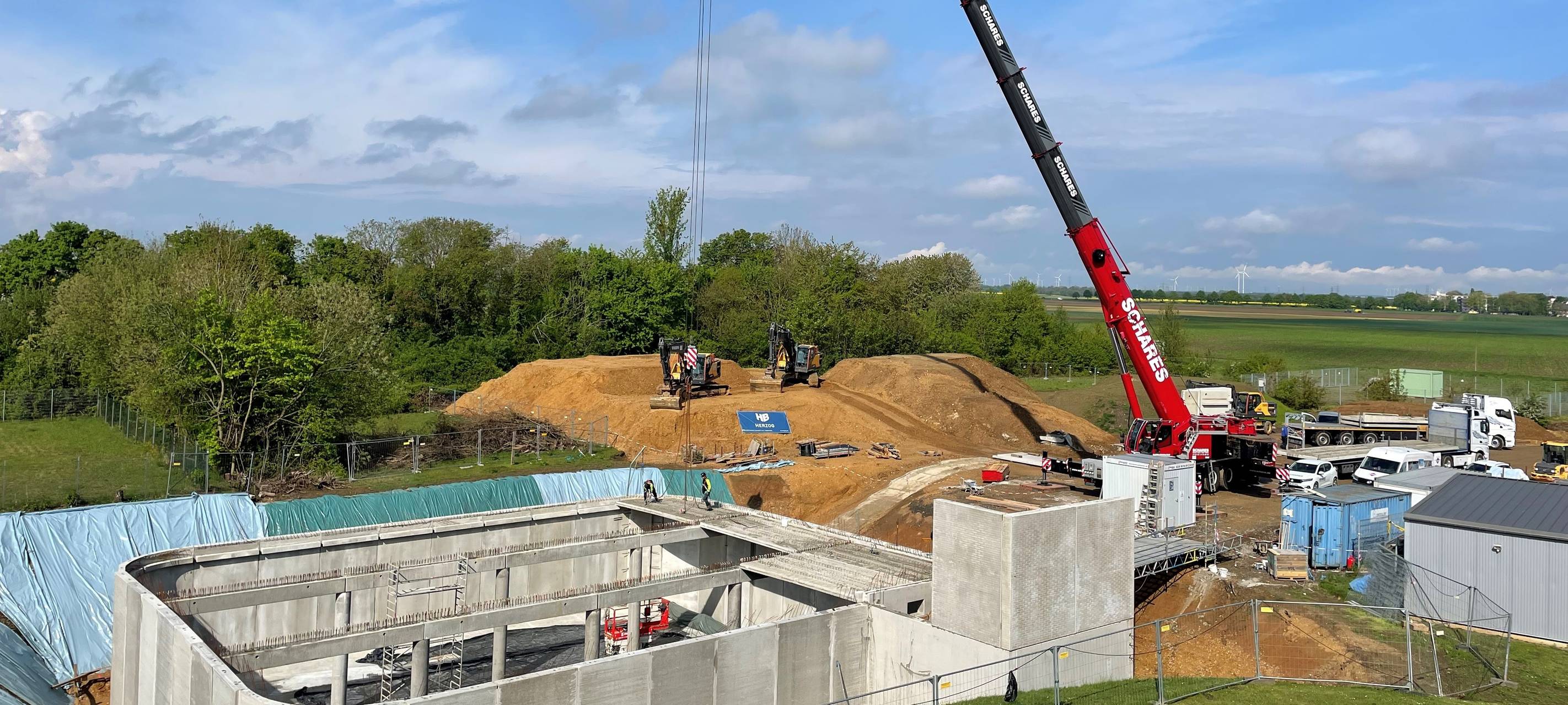 Neuer Trinkwasserbehälter für sichere Versorgung in Kreis