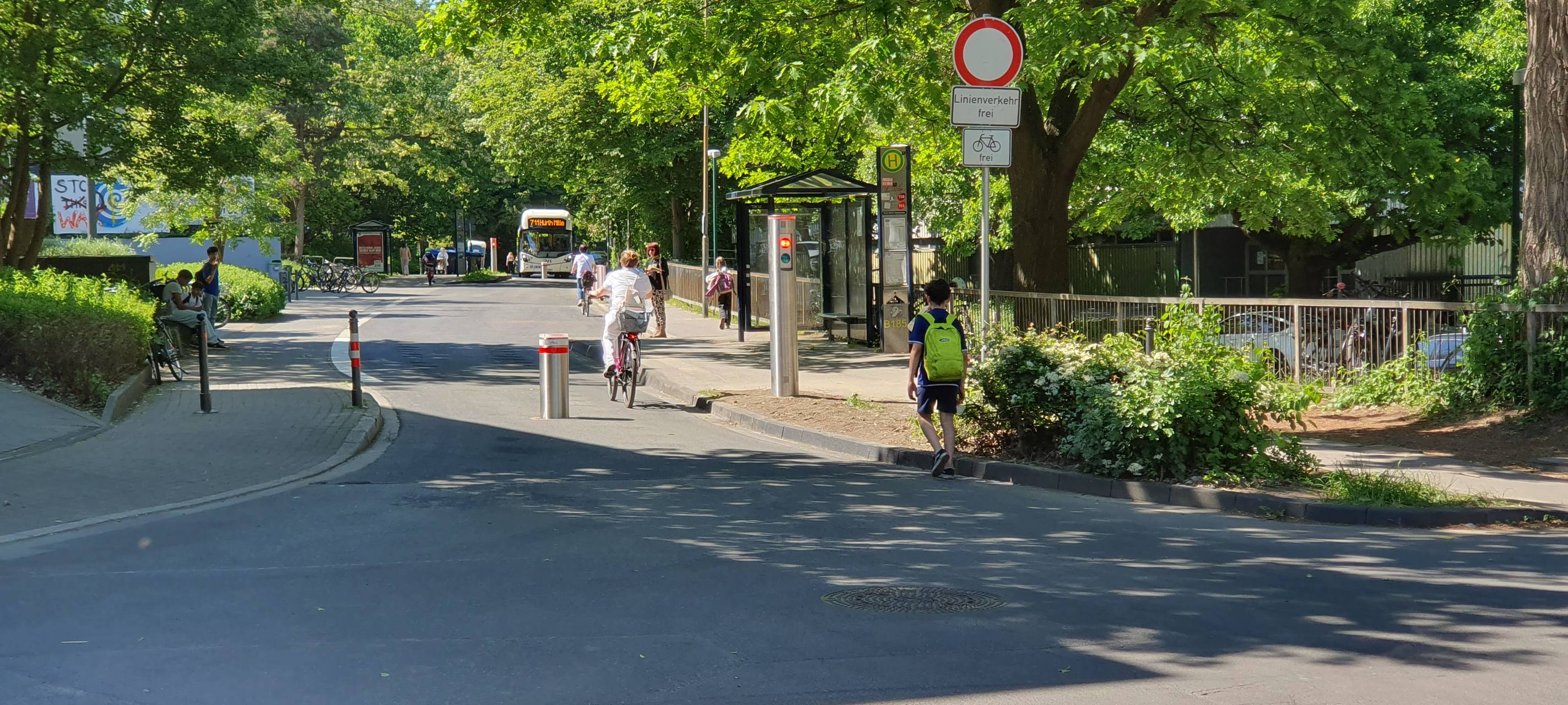 Hürth: Elektrische Poller für sicheren Schulweg