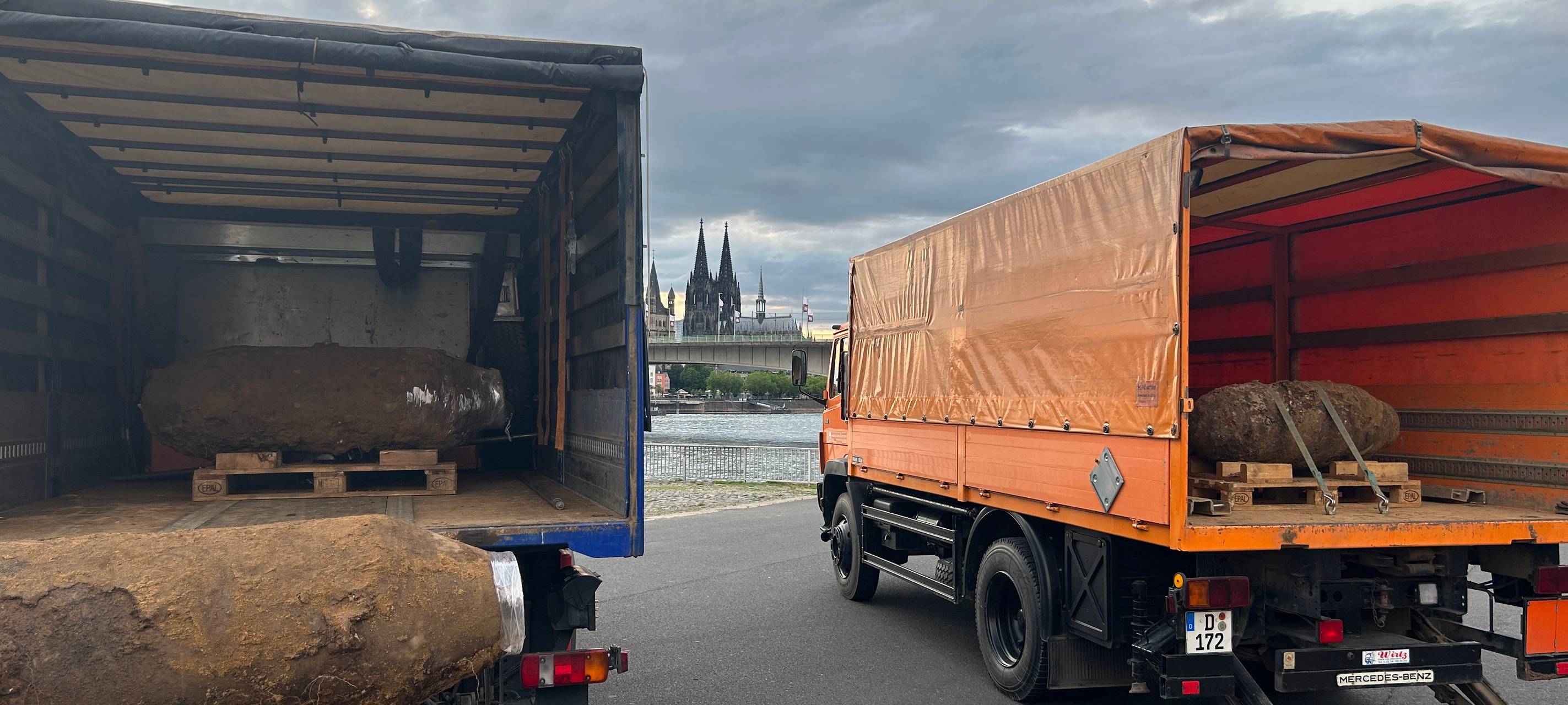 Entwarnung: Bomben in Köln-Deutz erfolgreich entschärft