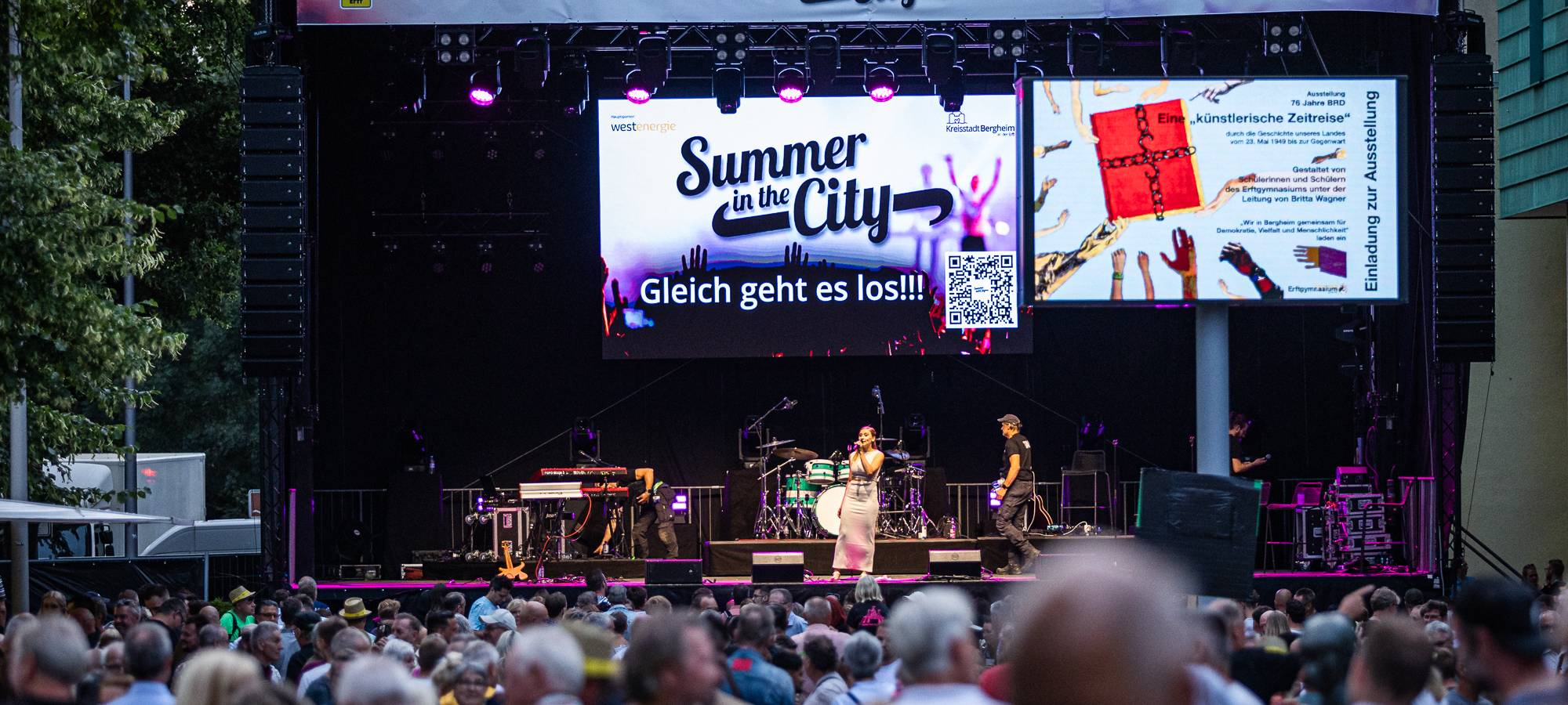 Mit Fotos: „Summer in the City“ in Bergheim