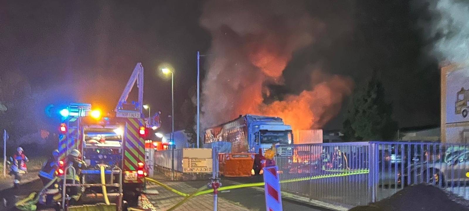Einsatz der Feuerwehr in Kerpen