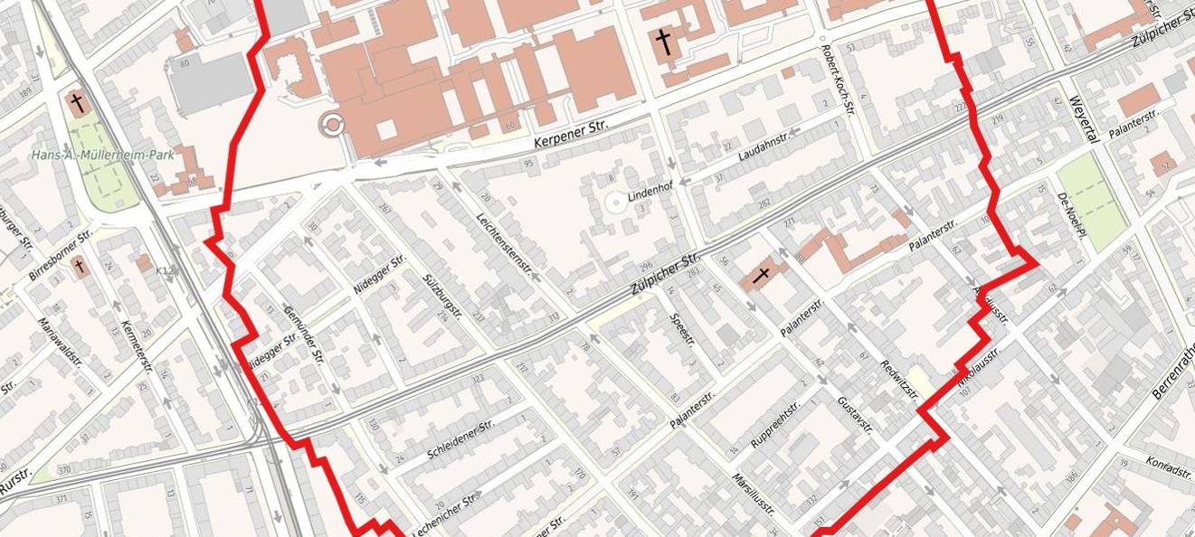 In diesem Bereich müssen Menschen in Sicherheit gebracht werden