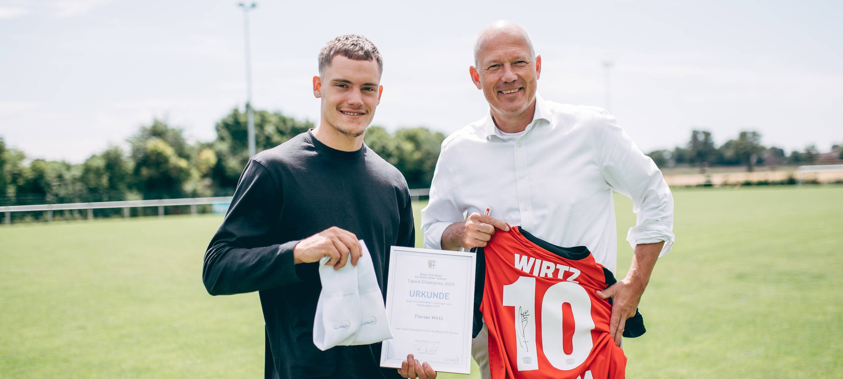Florian Wirtz erhält Talent-Ehrenpreis des Rhein-Erft-Kreis